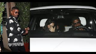 Happier Times! Jamie Foxx and Kristin Grannis along with daughter Annalisa dine at Giorgio Baldi!