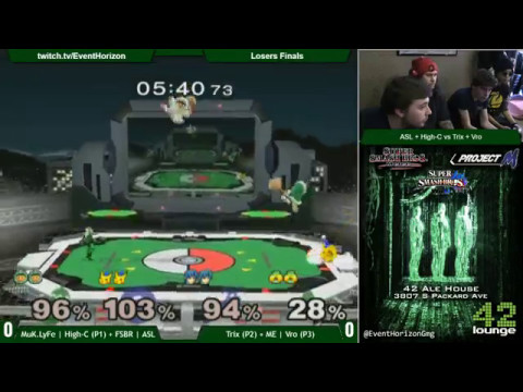 Construct 77 ME Vro + Trix VS FSBR ASL + MuK LyFe High C Melee Doubles LF