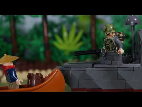 Lego Vietnam War - River Ambush Stop Motion