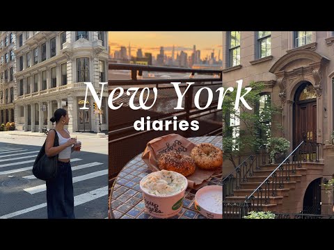 new york vlog 2025 | viral food spots, cool bars + exploring brooklyn/manhattan 🗽🤍