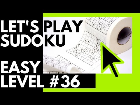 Let's Play Sudoku Easy Level in 2021 | Math Tutor Edu | Sudoku #36