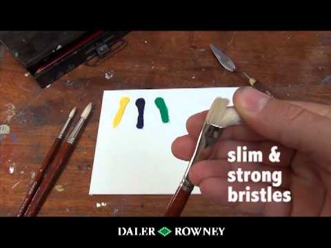 Daler-Rowney - Oil Painting Brushes