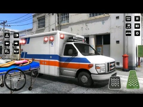 US City Police Flying Ambulance Heli 2019 Game 3D P1| Driving Simulator Game |FMF Games