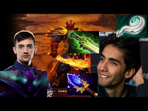 SumaiL Ember Spirit Ethereal Blade & EG.Arteezy Spec vs Cr1t & CCnC! Amazing game 2 Divine Rapiers!