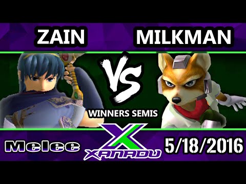 S@X 150 SSBM Winners Semis - Zain (Marth) Vs. OES | Milkman (Fox)