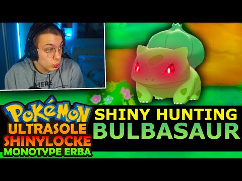 SHINY BULBASAUR mi mette alle strette su POKÉMON ULTRASOLE con solo SHINY di TIPO ERBA - Ep. 14