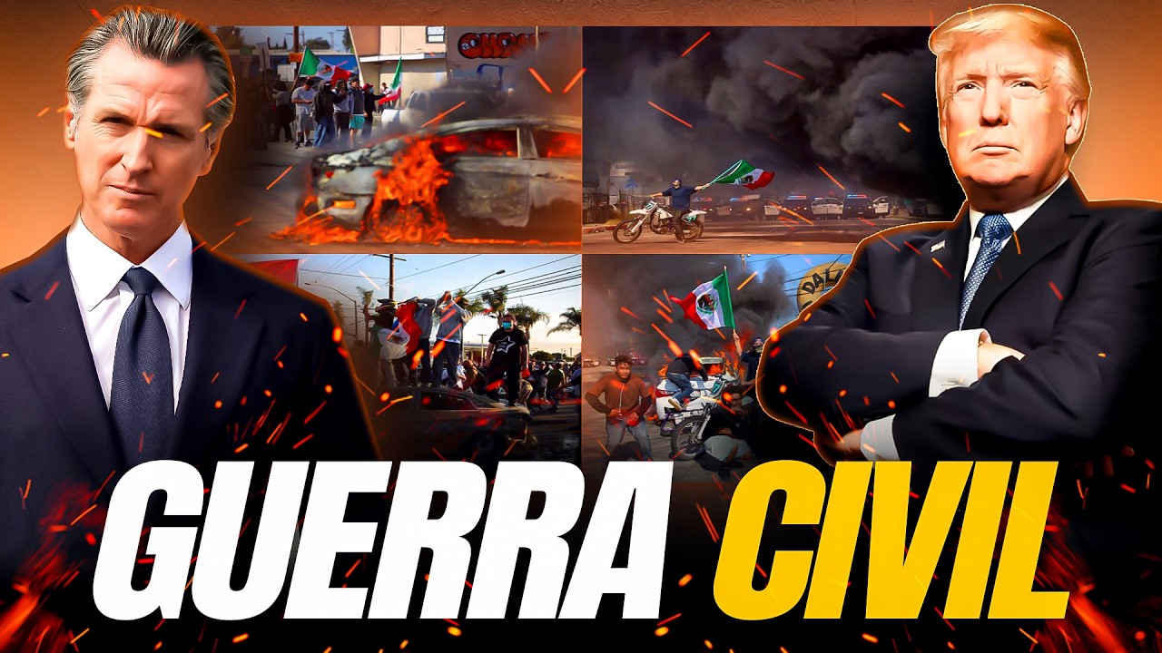 TRUMP VS GOBERNADOR (PROTESTAS EN LOS ANGELES)