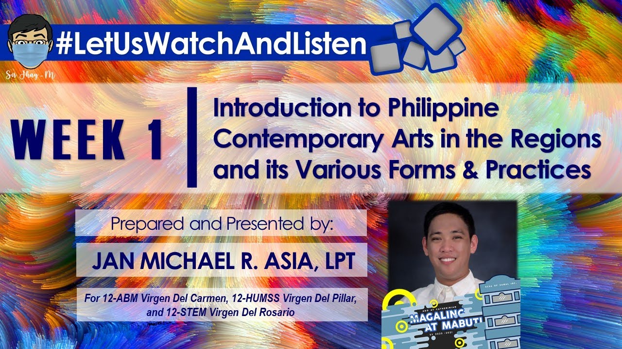 Introduction to Contemporary Philippine Arts from the Regions (CPAR Discussion Video-01)