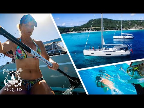 Bavaria vs Hanse - We race along the south coast of Curacao | Sailing Aequus - Episode 4