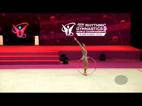 POLSTJANAJA Jelizaveta (LAT) - 2021 Rhythmic Worlds, Kitakyushu (JPN) - Qualifications Hoop