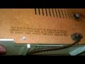 Motorola AC1A Clock Radio Test Run