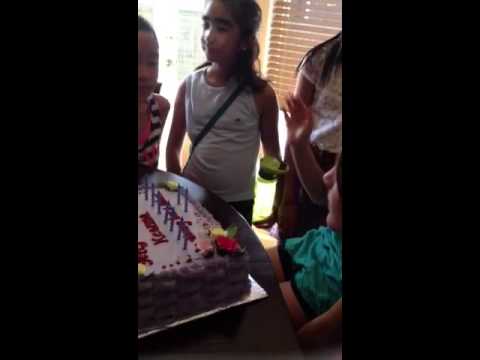 Keanna's birthday cake