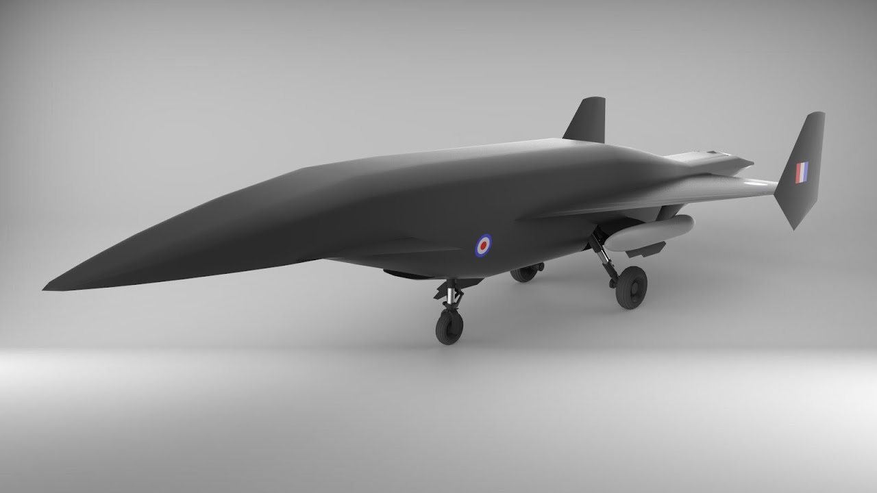 Hawker siddeley type 1019e2 3D Model