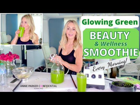 Glowing Green Beauty Smoothie | Morning Wellness