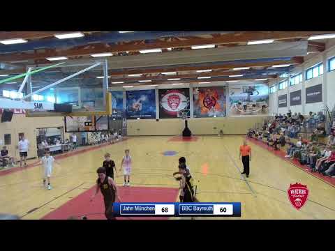 U12 Basketball Bayerische Meisterschaft Halbfinale Jahn München - BBC Bayreuth