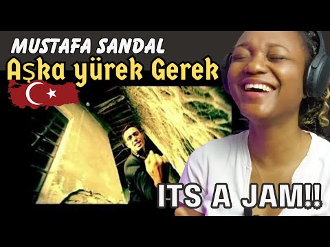First Time Listening to Turkish music | Mustafa Sandal - Aşka Yürek Gerek| Reaction