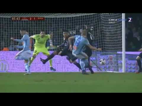 Daniel Wass Goal Celta Vigo vs Real Madrid 2 2  HD