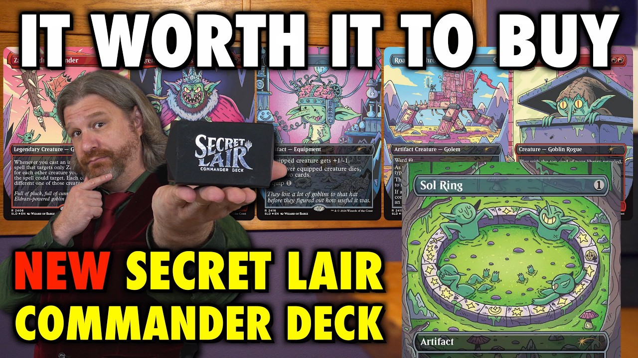 Is It Worth It To Buy The New Secret Lair Commander Deck? | "Goblinstorm!" | Magic: The Gathering