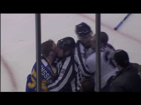 Colton Orr Vs Cam Janssen  Feb 12 10 {Round 1} [HD]