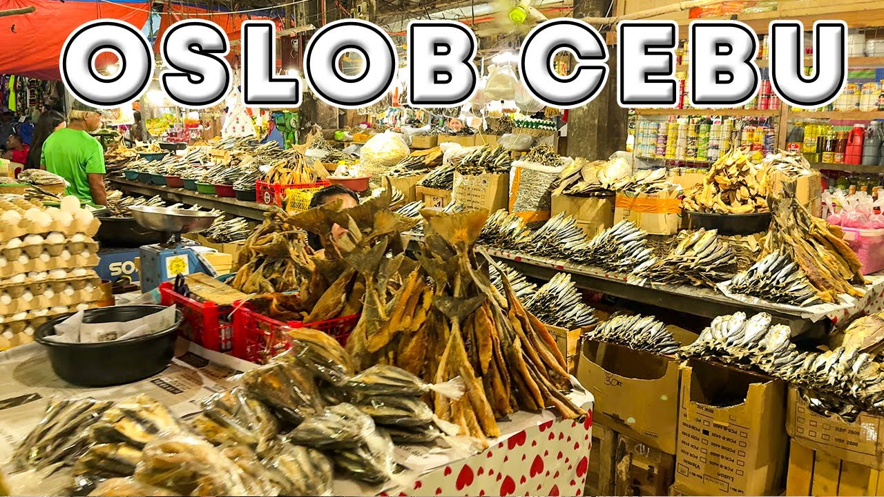 Embark on a walking tour through Oslob Public Market.
