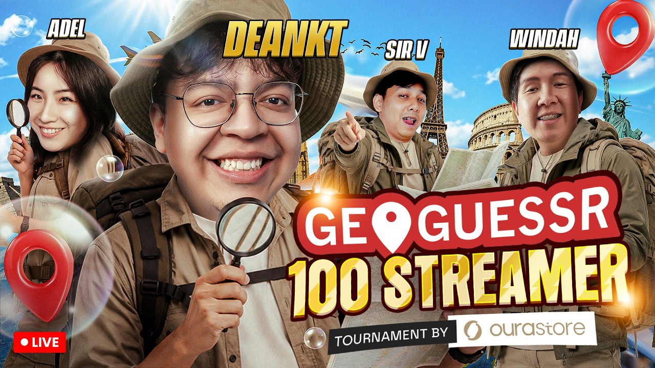 GEOGUESSR 100 STREAMERS RUMBLE by OURASTORE - LETSGO #WEAREMEMBERSHIP !!