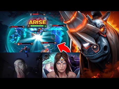 Ar1se Best Magnus Crazy Hard Game Crazy Plays And Mirana Pog Dota 2 Highlights !!