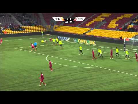 Highlights: FC Nordsjælland - FC Vestsjælland (1-2) 15-03-2014