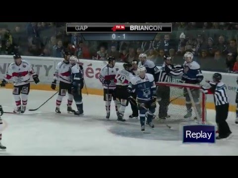 Résumé du Derby Gap Briancon - Ligue Magnus- TV16