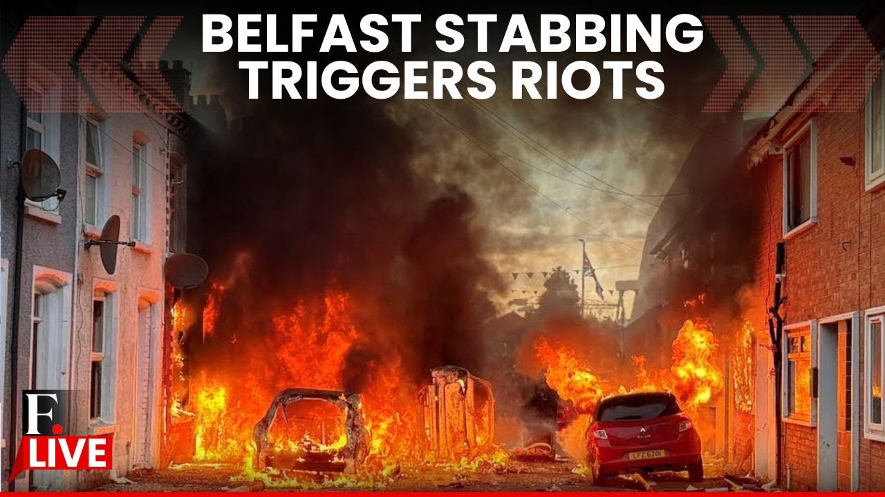 UK Protest LIVE: Demonstrators Torch Vehicles, After Belfast Stabbing