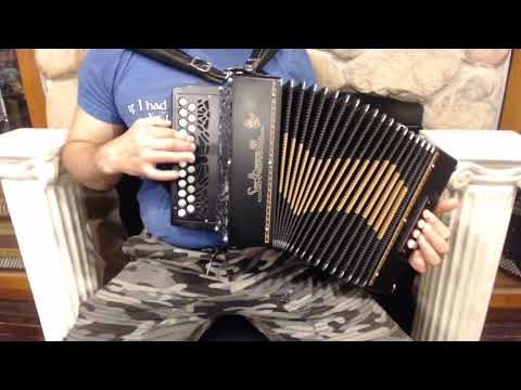 4750 - Black Saltarelle Nuage Diatonic Button Accordion BC LMM 23 8 $2799