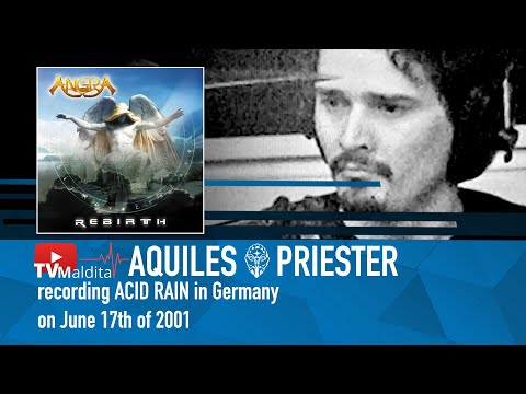 TVMaldita Presents: Aquiles Priester recording Acid Rain in Germany on June 17th of 2001 (Rebirth)