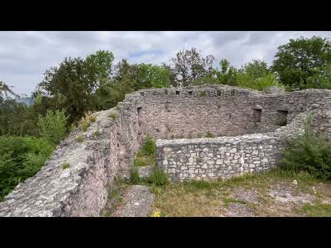 Les ruines Alt Wartburg (AG)