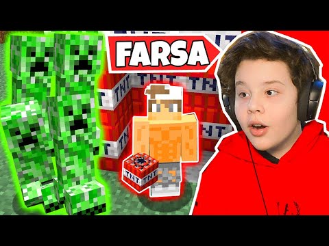 🤣 FACEM CELE MAI TARI FARSE PE MINECRAFT LUMEA TITANILOR IN DIRECT !! *NEBUNIE*