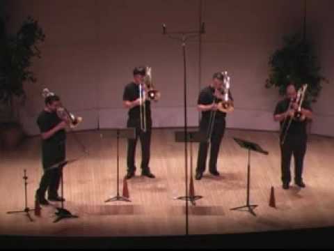 Viento Sur Trombone Quartet performs Decarísimo