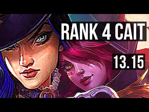 CAIT & Zilean vs XAYAH & Karma (ADC) | Rank 4 Cait, 12/2/9, Dominating | NA Challenger | 13.15
