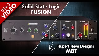 Video thumbnail for SSL Fusion vs Rupert Neve Designs MBT - KMR Demo Room by KMR Audio