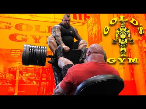 TAKING OVER GOLD'S GYM VENICE WITH EDDIE HALL