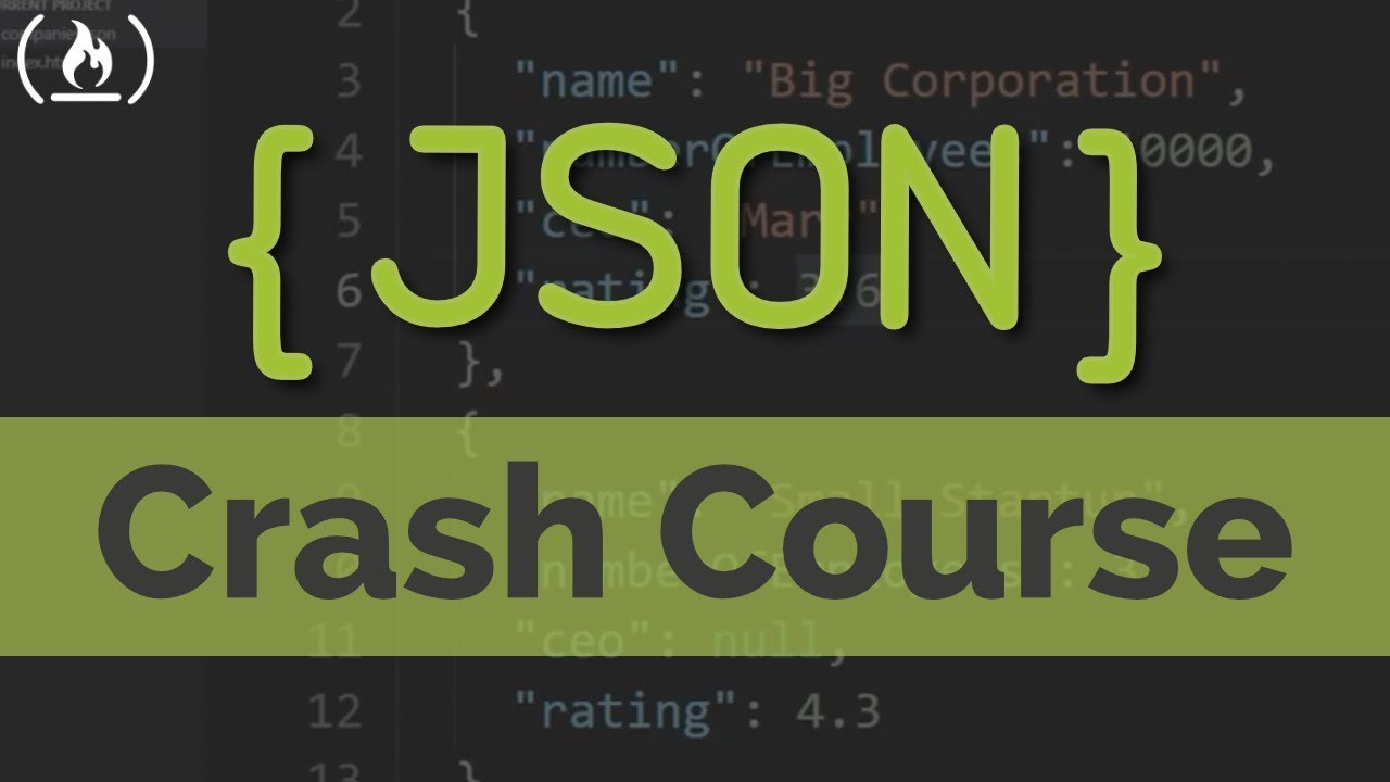 Json Crash Course Json Crash Course