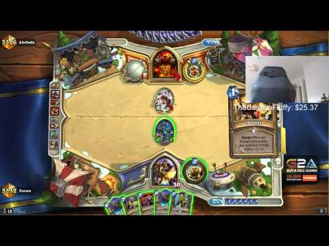 Forsen (Paladin) vs kArNaGe (Warrior) - Hearthstone 17th Season August 2015