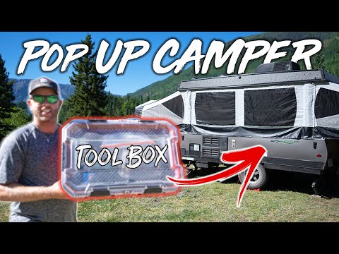 Pop Up Camper Tools, Parts & Accessories | What's in my Tool Box??