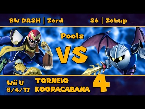 T. Koopacabana 4 - BW DASH | Zord (C.Falcon) vs. S6 | Zohup (MK) - Pools