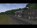 BALTIMORE AND OHIO STEAM FREIGHT OPEN RAILS TRAIN SIMULATOR