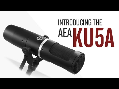Introducing the AEA KU5A Supercardioid Ribbon Microphone