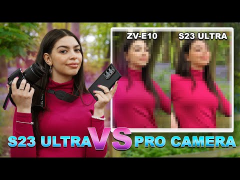 Is the Samsung Galaxy S3 ULTRA better than a REAL CAMERA? S23 ULTRA vs SONY ZV-E10 vs CANON EOS 700D