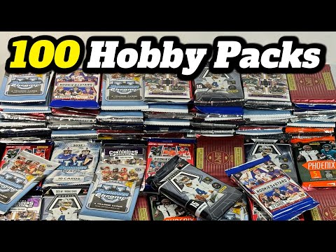 I Opened 100 Random Hobby Packs to Celebrate 100k Subscribers!