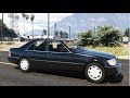 Mercedes-Benz S600 (W140) para GTA 5 vídeo 1