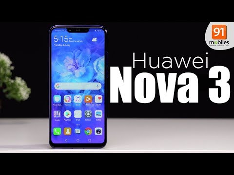 Huawei Nova 3: Unboxing & First Look | Hands on | Price [Hindi हिन्दी]