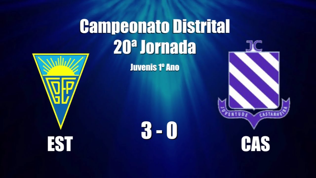 Juvenis 1º ano - Estoril Praia 3 vs 0 Castanheira