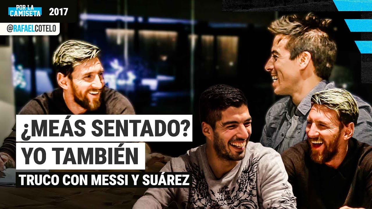 LEO MESSI Y LUIS SUÁREZ | ENTREVISTA Y TRUCO | #PorLaCamiseta 2017