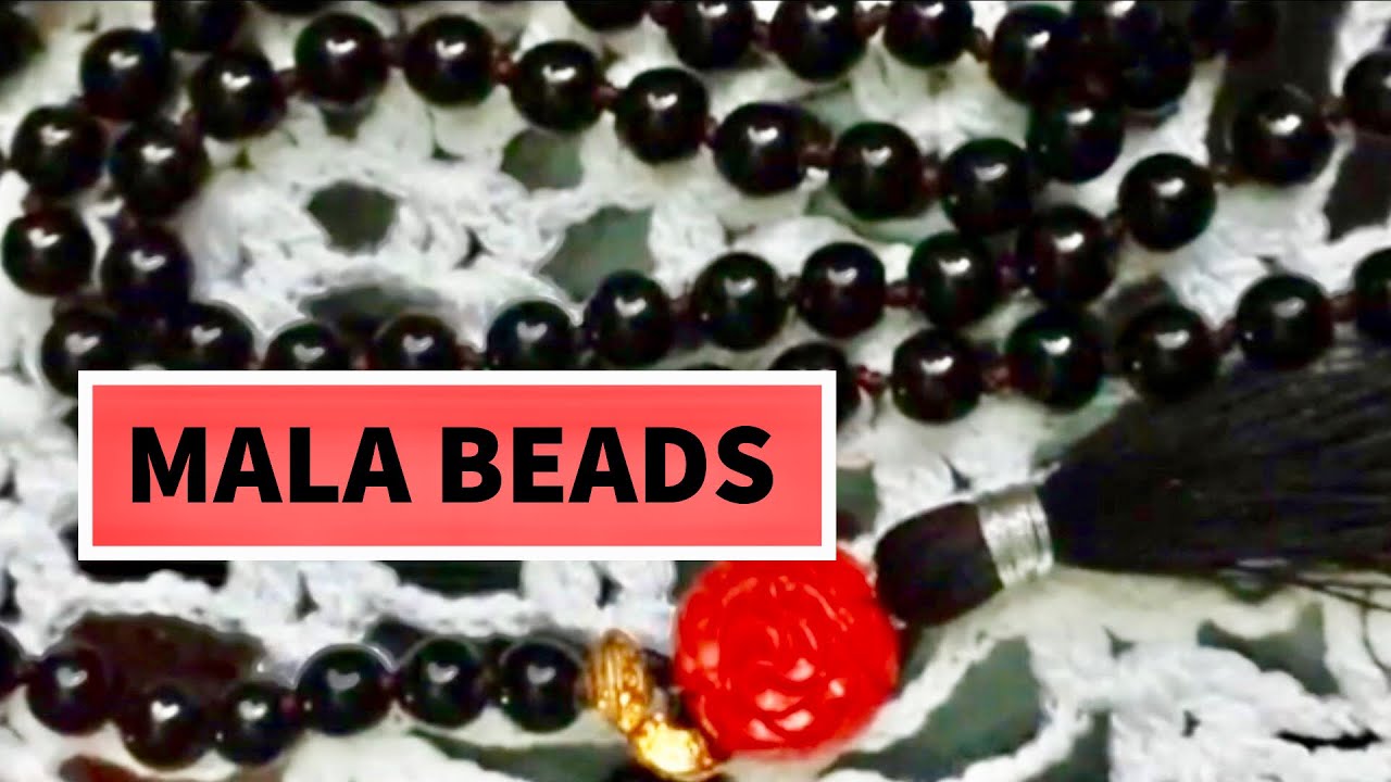 Mala Beads, Meditation Necklace, Prayer Beads, Yoga Necklace, Meditation Tools #neldascrafts